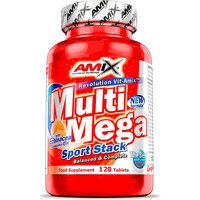 Amix Nutrition Vitaminas Y Minerales MULTI MEGASTACK 120 TABL vista frontal