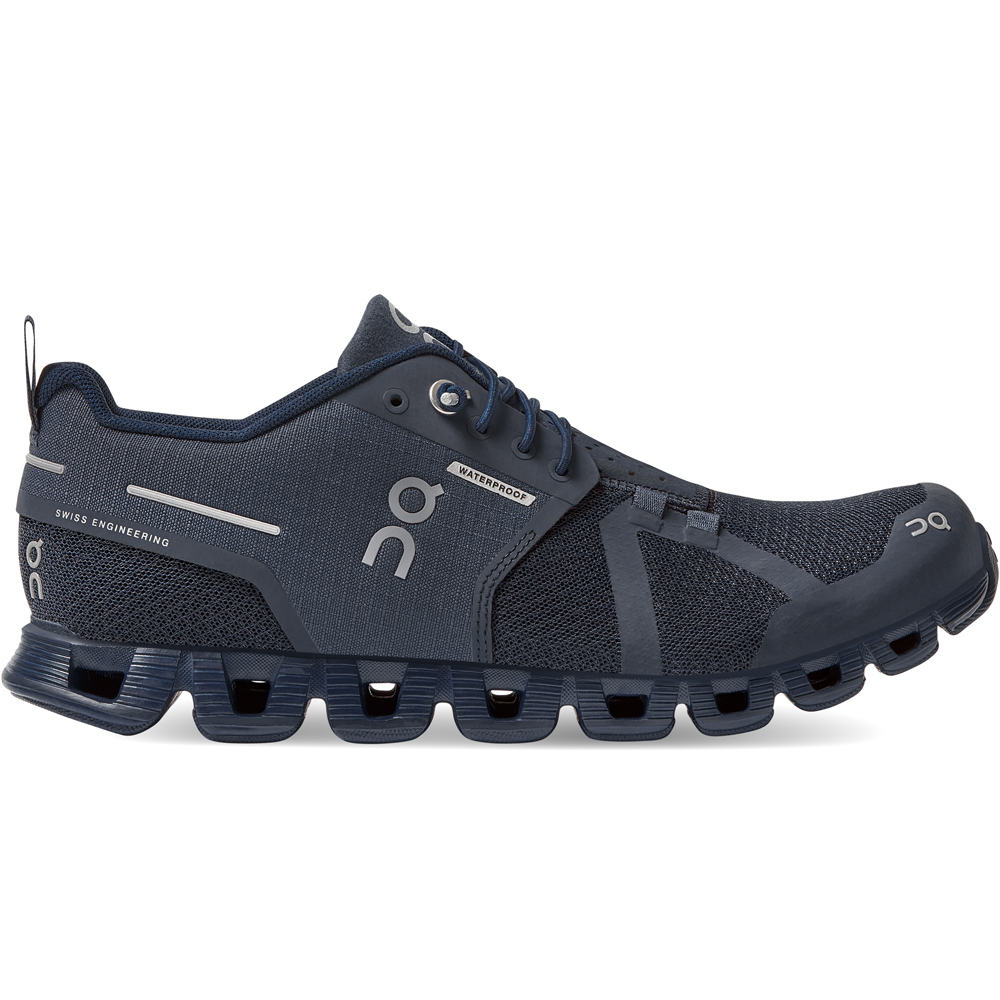 On zapatilla running mujer Cloud Waterproof lateral exterior