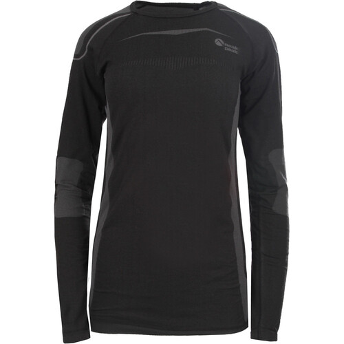 Ropa Interior Térmica Mujer, Camiseta Térmica De Manga Larga Peak Apex  Negro