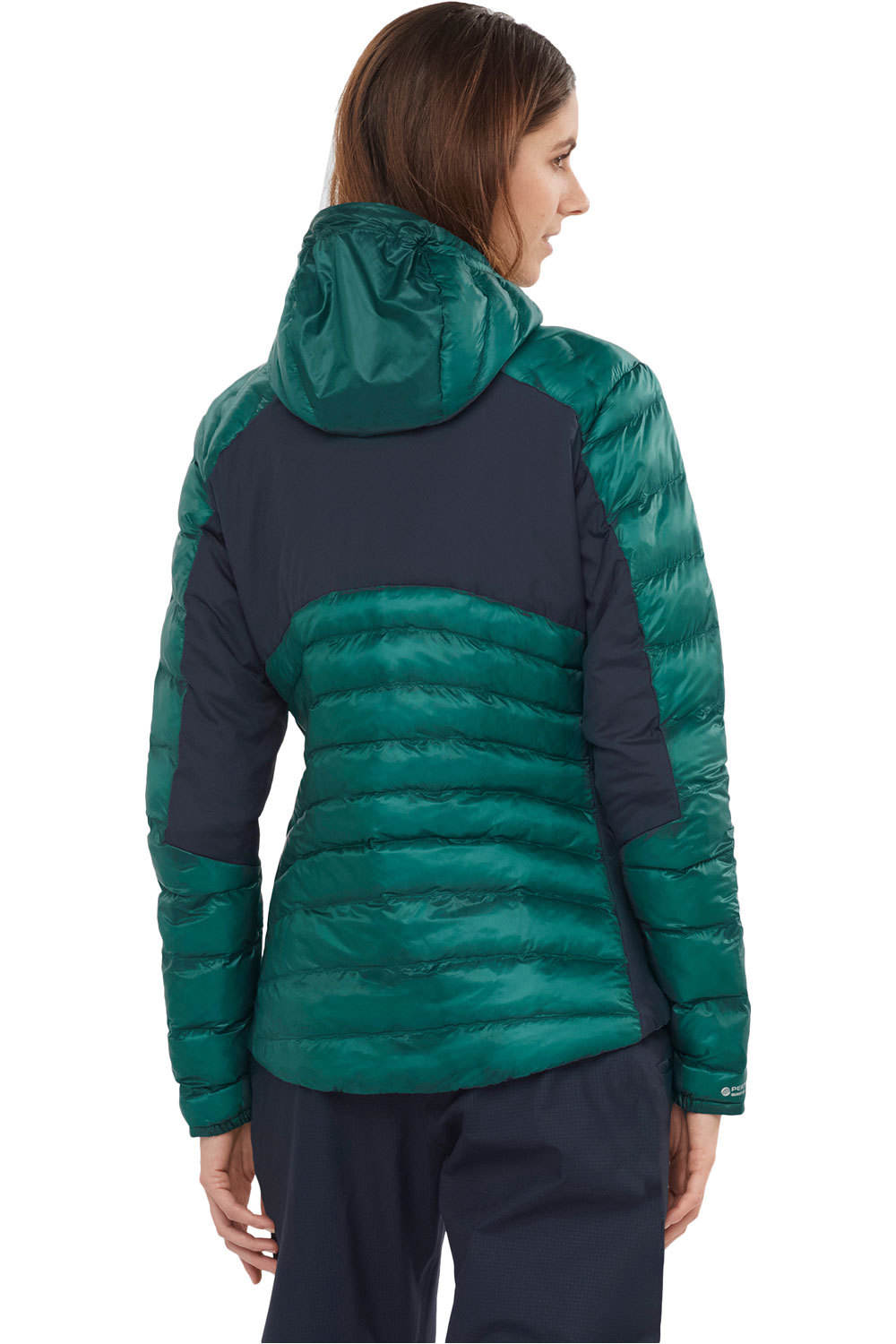 Salomon chaqueta outdoor mujer OUTPEAK INSUL HOODIE W vista trasera