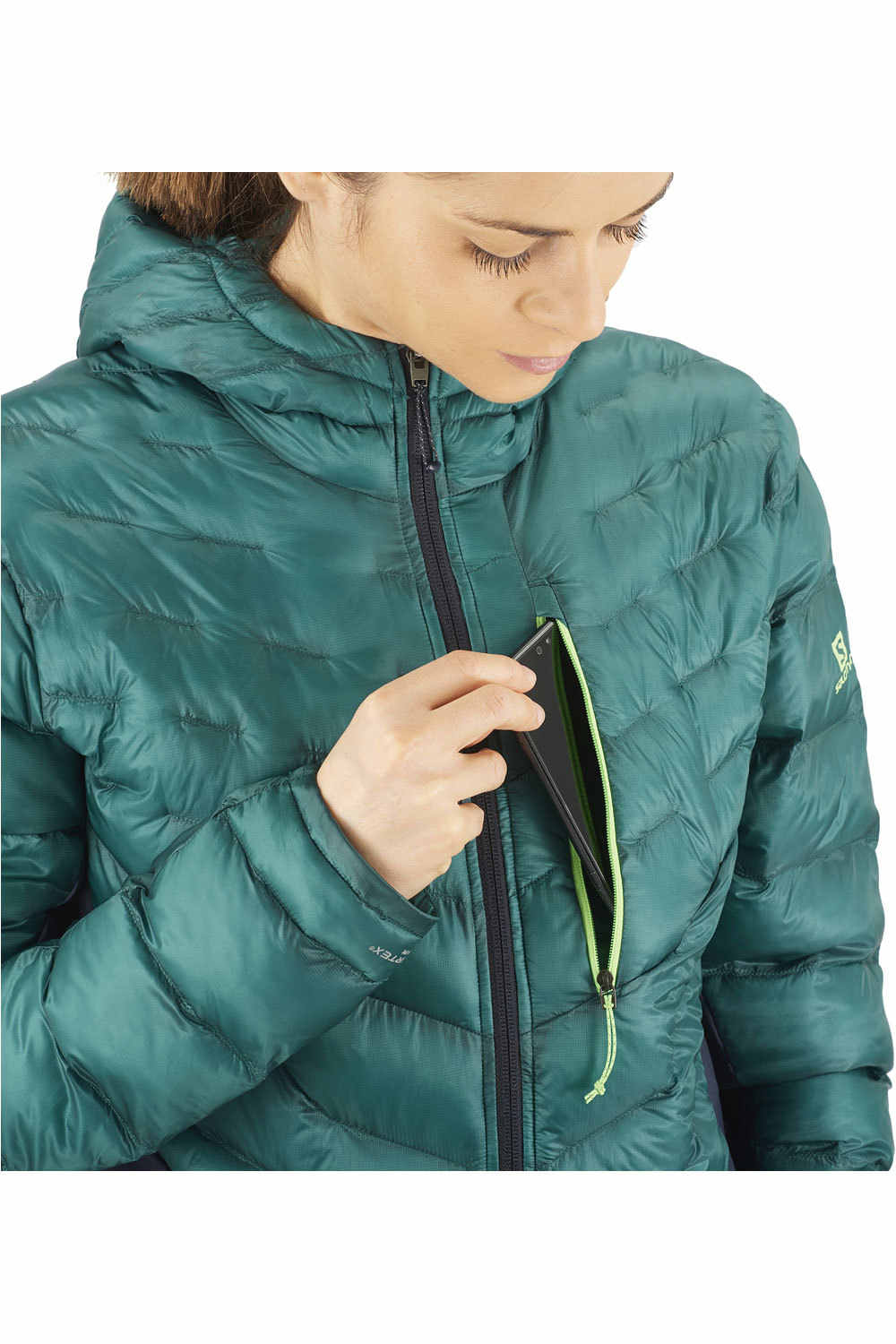 Salomon chaqueta outdoor mujer OUTPEAK INSUL HOODIE W 03
