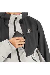 Salomon chaqueta outdoor hombre OUTLINE GTX HYBRID JKT M vista detalle