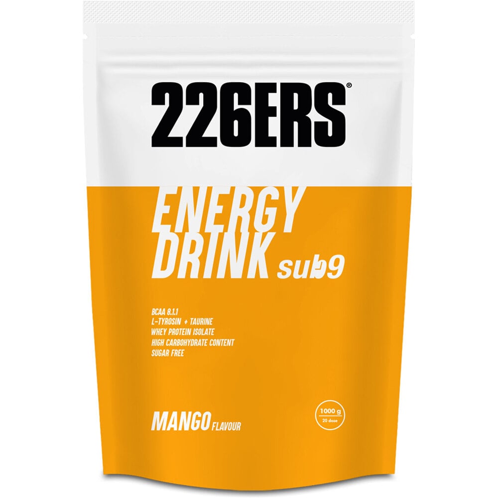 226ers energy drink sub-9 1kg