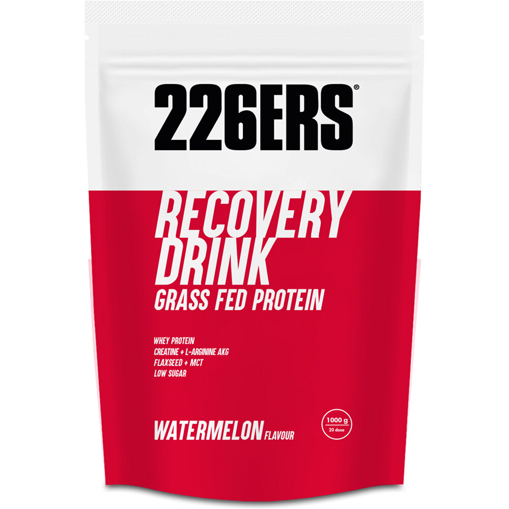 226ers Recuperacion RECOVERY DRINK 1KG WATERMELON vista frontal