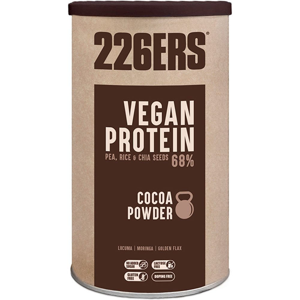 226ers Vegano VEGAN PROTEIN SHAKE 700 COCOA POWDER vista frontal