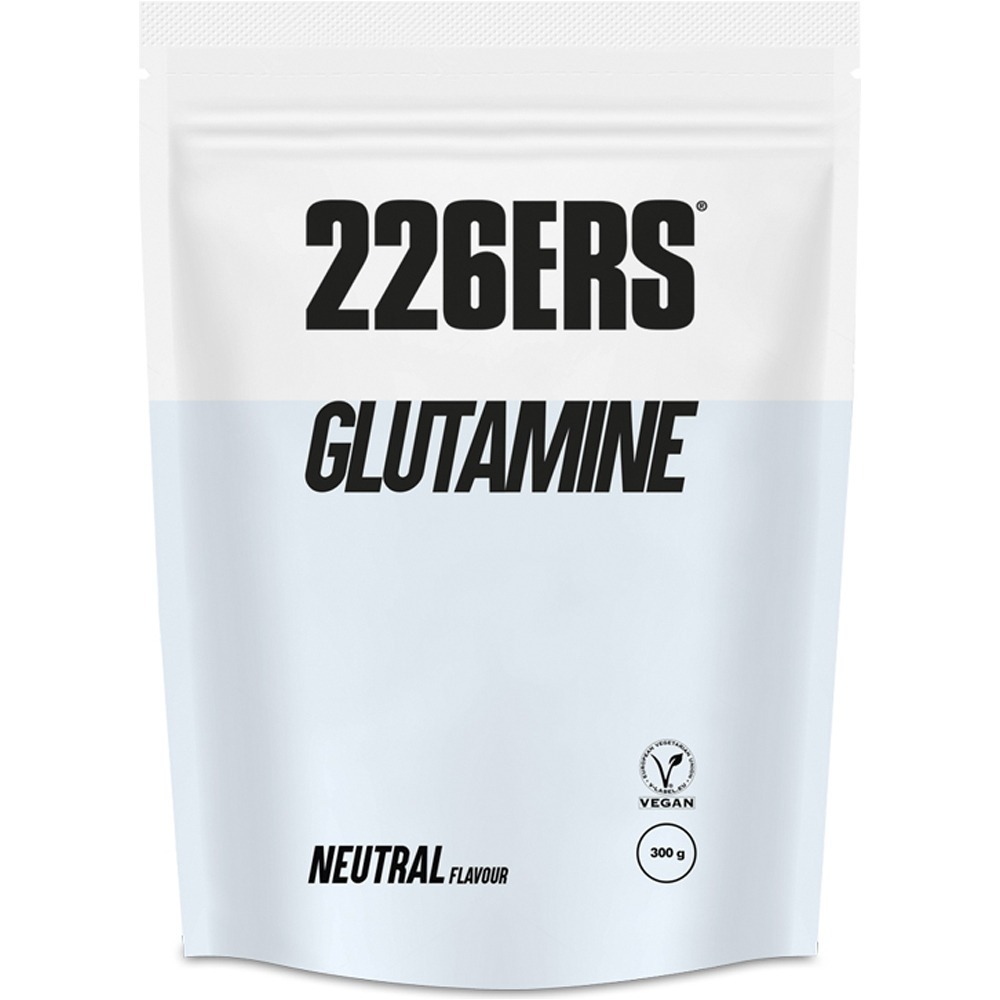 226ers Aminoacidos GLUTAMINE 300GR NEUTRAL vista frontal