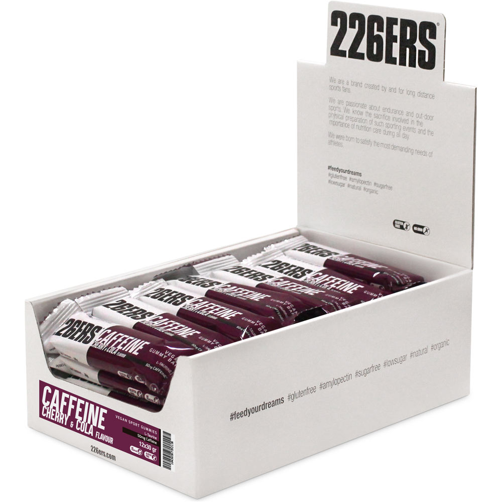 226ers caja vegan gummybar 30g pect cafeinacola