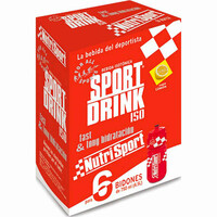 Nutrisport hidratación SPORTDRINK  6sobres POLVO vista frontal