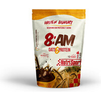 Nutrisport complementos nutricionales PROTEIN BREAKFAST 8:AM choco 650g vista frontal