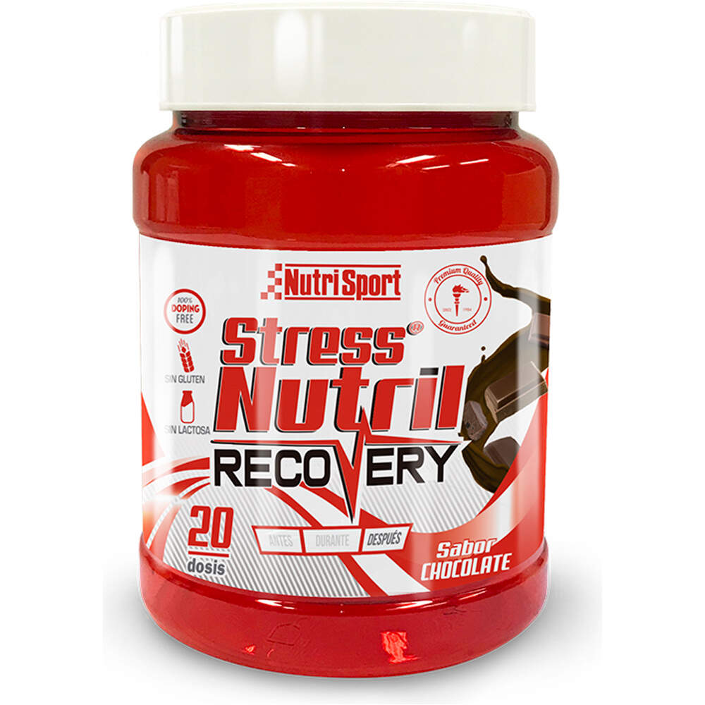 Nutrisport Recuperacion STRESNUTRIL 800g CHOCO vista frontal