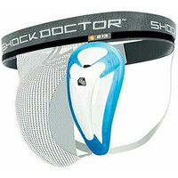 Shock Doctor rodillera Core Supporter With BioFlex Cup Boys vista frontal