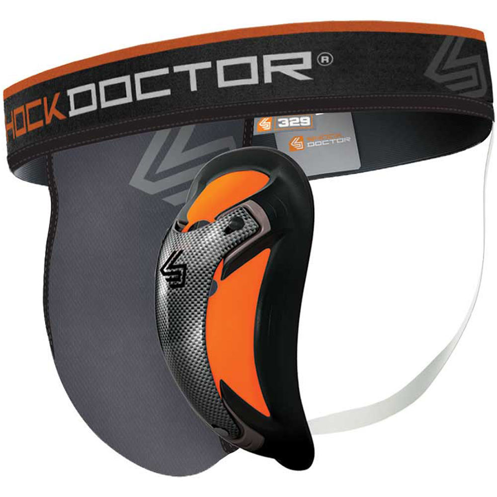 Shock Doctor rodillera fitness UltraPro Supporter With Ultra Carbon Flex Cup vista frontal
