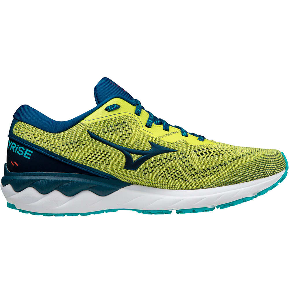 Mizuno zapatilla running hombre WAVE SKYRISE 2 lateral interior