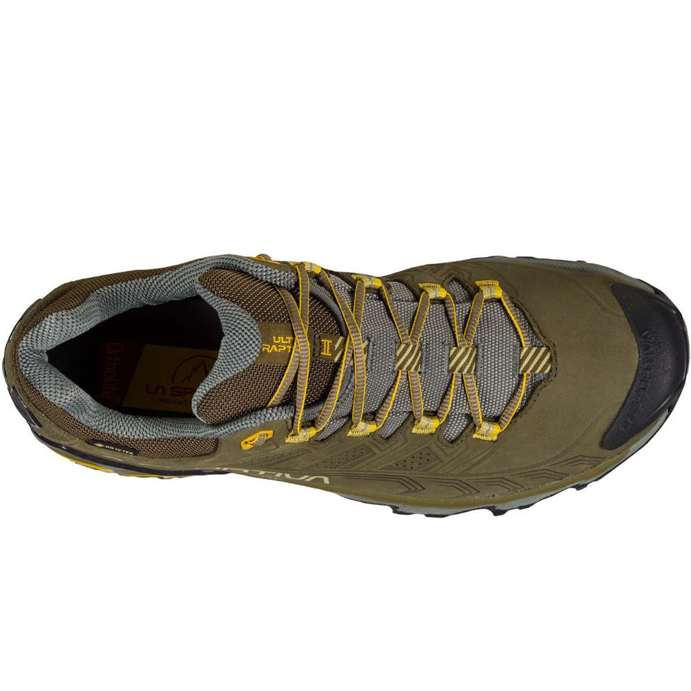 La Sportiva zapatilla trekking hombre Ultra Raptor II Leather GTX vista superior