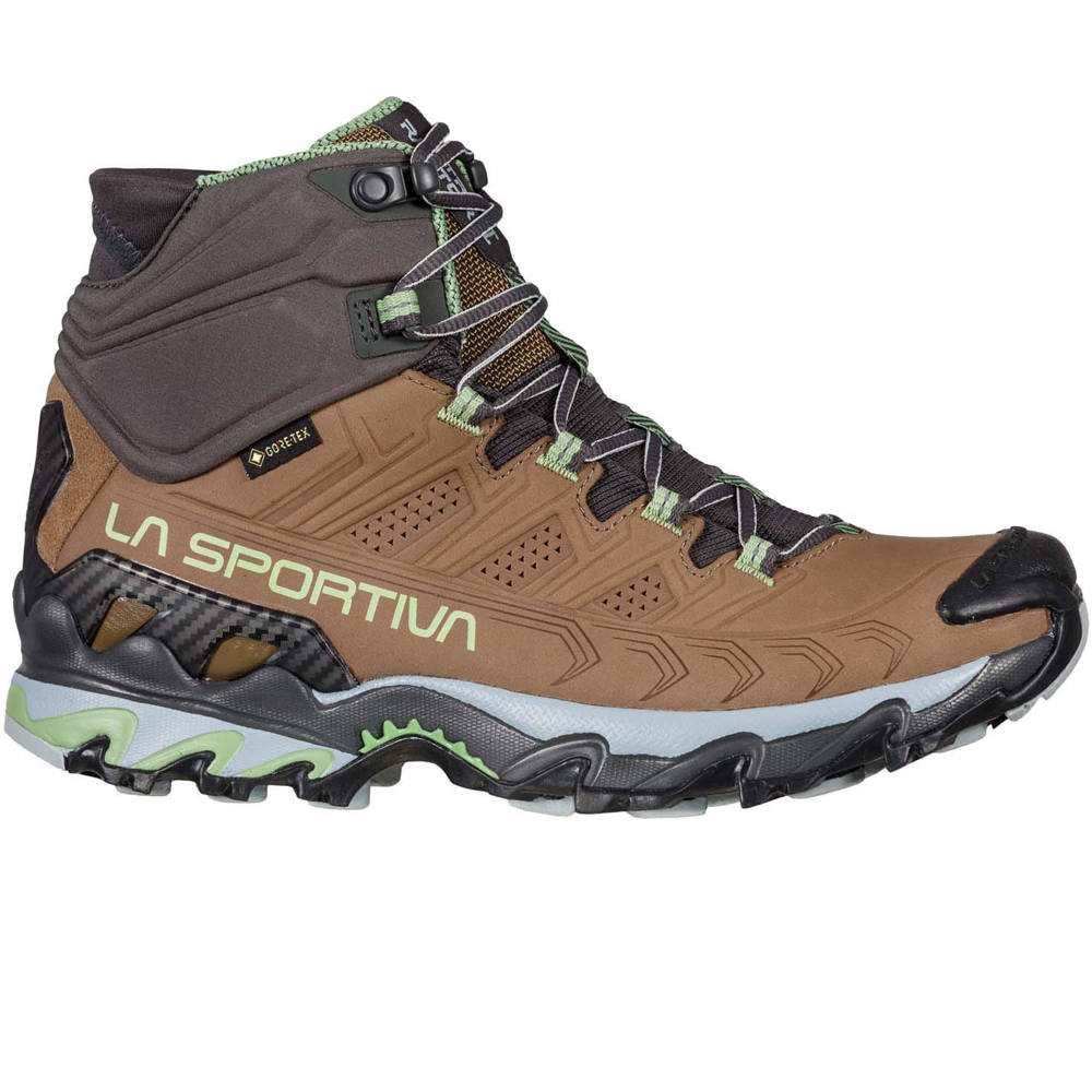 La Sportiva bota montaña cuero mujer Ultra Raptor II Mid Leather Woman GTX lateral exterior