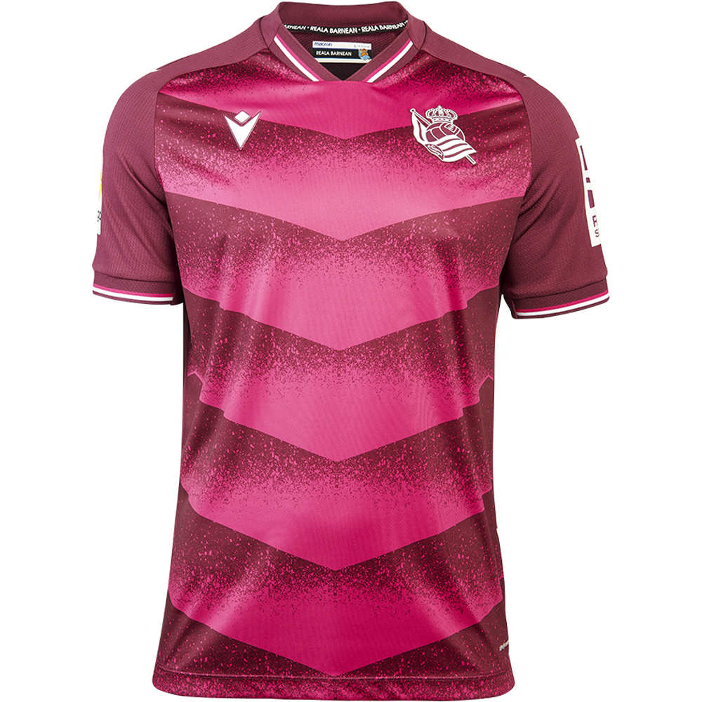 Real Sociedad camiseta de fútbol oficiales R.SOCIEDAD 22 A JSY vista frontal