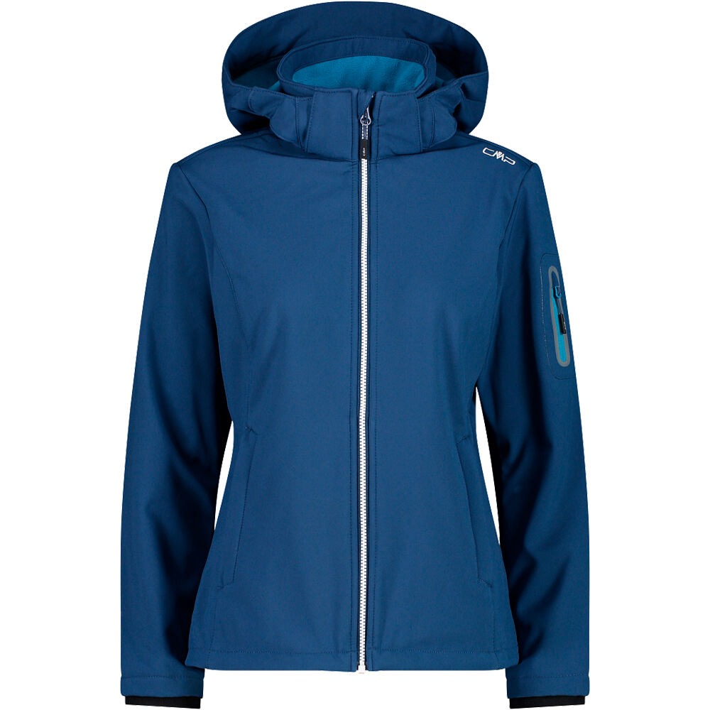 Cmp woman zip hood jacket chaqueta impermeable insulada mujer