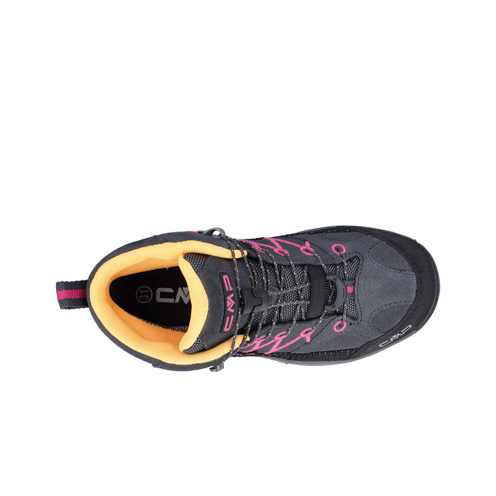 Cmp bota trekking niño KIDS RIGEL MID TREKKING SHOES WP vista trasera