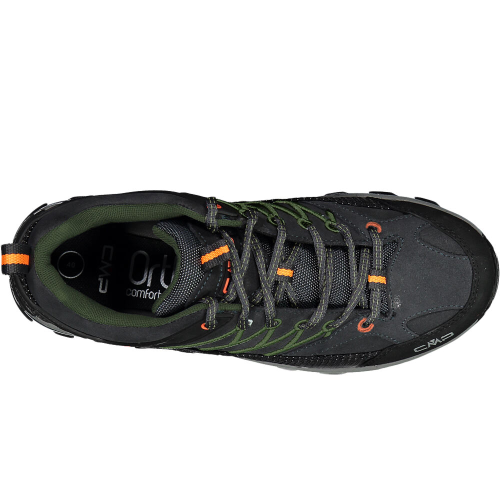 Cmp zapatilla trekking hombre RIGEL LOW TREKKING SHOES WP vista trasera