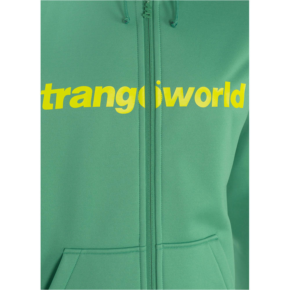 Trango Sudaderas Montaña Hombre CHAQUETA RIPON vista trasera