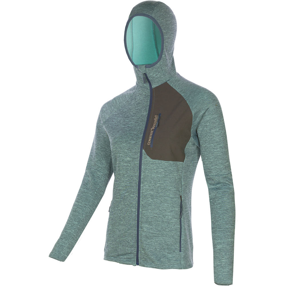 Trango forro polar mujer CHAQUETA WELLS vista frontal