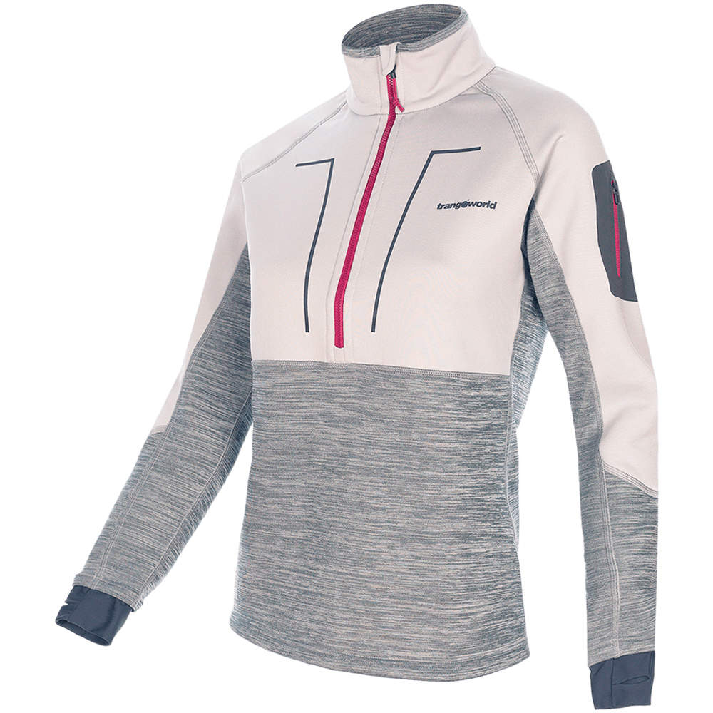 Trango forro polar mujer PULLOVER BELLAGIO KB vista frontal