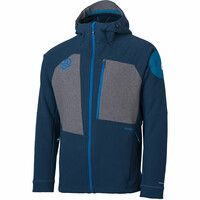 Ternua chaqueta softshell hombre CHAQUETA LEKKO HARD HOOD JKT M vista frontal