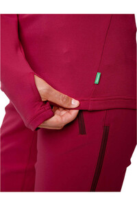 Vaude chaqueta softshell mujer Womens Livigno Halfzip II 03