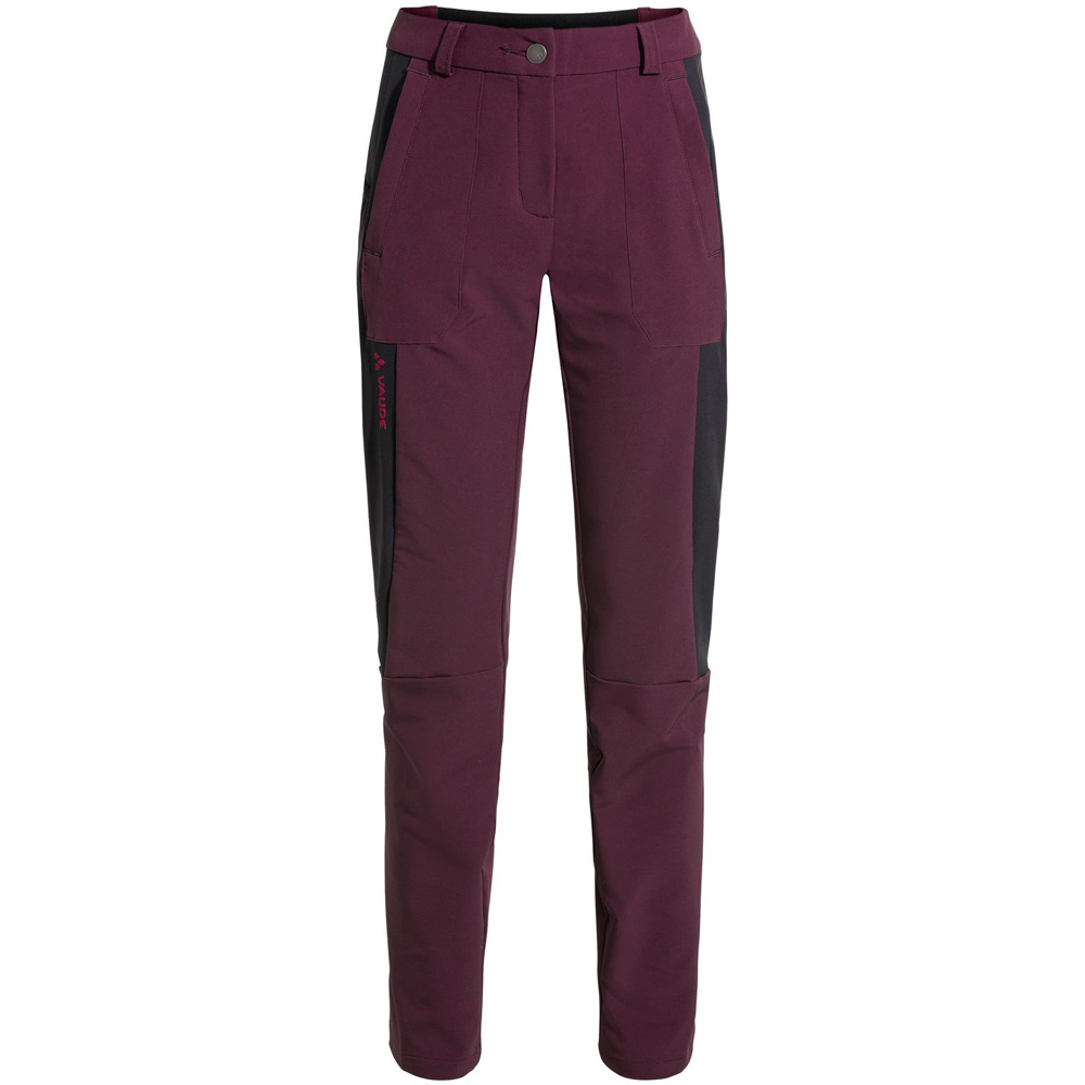 Vaude pantalón montaña mujer Womens Elope Slim Fit Pants vista frontal