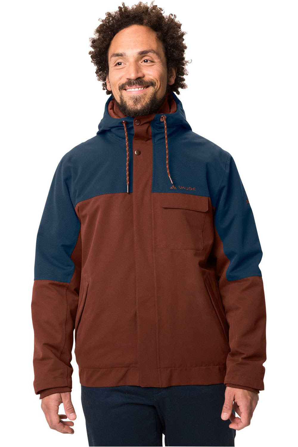 Vaude chaqueta impermeable insulada hombre Mens Manukau Jacket II vista frontal