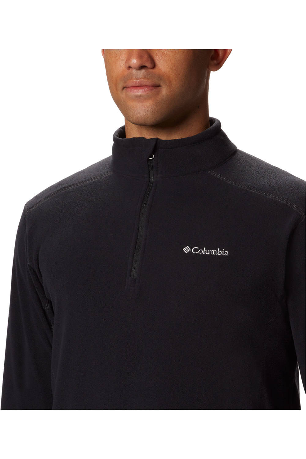 Columbia forro polar hombre Klamath Range II Half Zip vista detalle