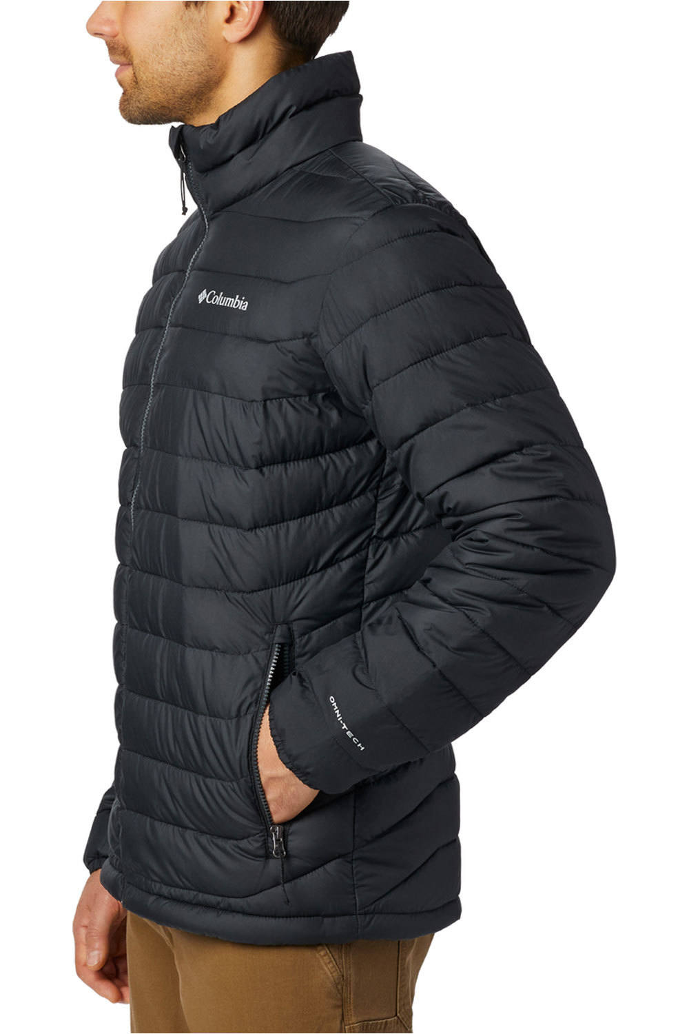 Powder lite chaqueta outdoor hombre Negro (3X)