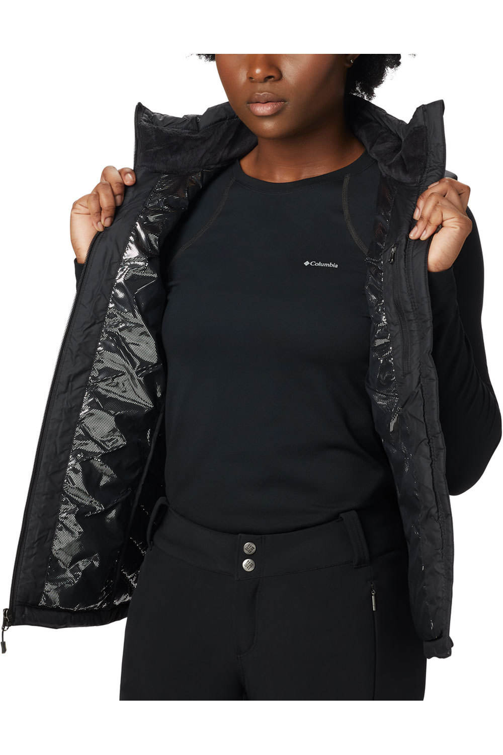 Columbia chaleco outdoor mujer Heavenly Vest vista detalle