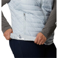 Columbia chaleco outdoor mujer Powder Lite Vest vista detalle