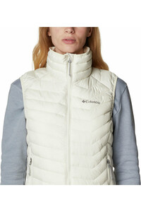 Columbia chaleco outdoor mujer Powder Lite Vest vista detalle