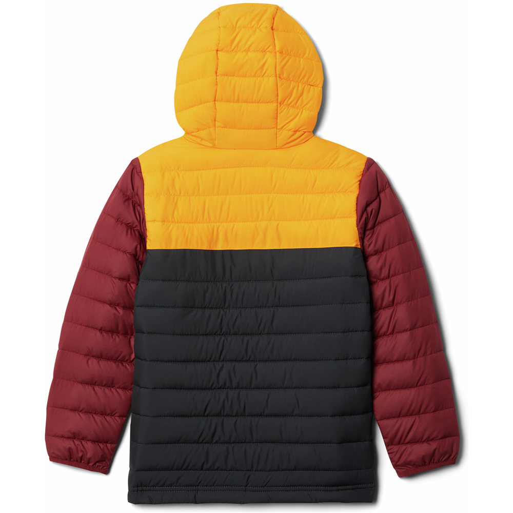 Columbia chaqueta outdoor niño Powder Lite Boys Hooded Jacket vista trasera