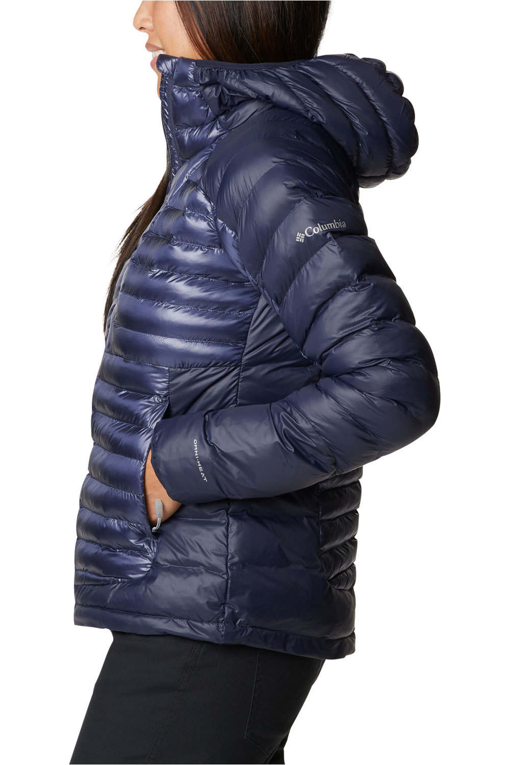 Columbia chaqueta outdoor mujer Labyrinth Loop Hooded Jacket vista frontal
