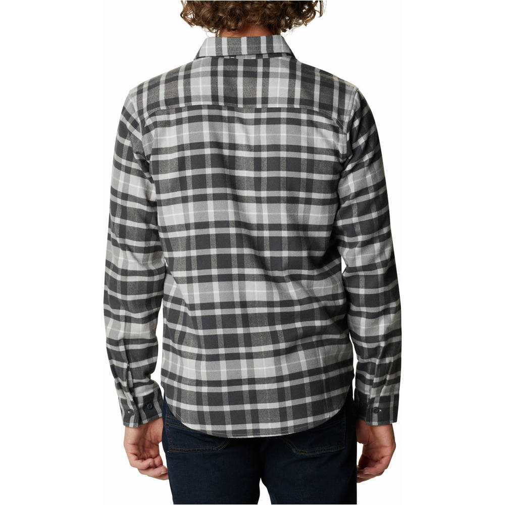 Columbia camisa montaña manga larga hombre Outdoor Elements II Flannel vista trasera