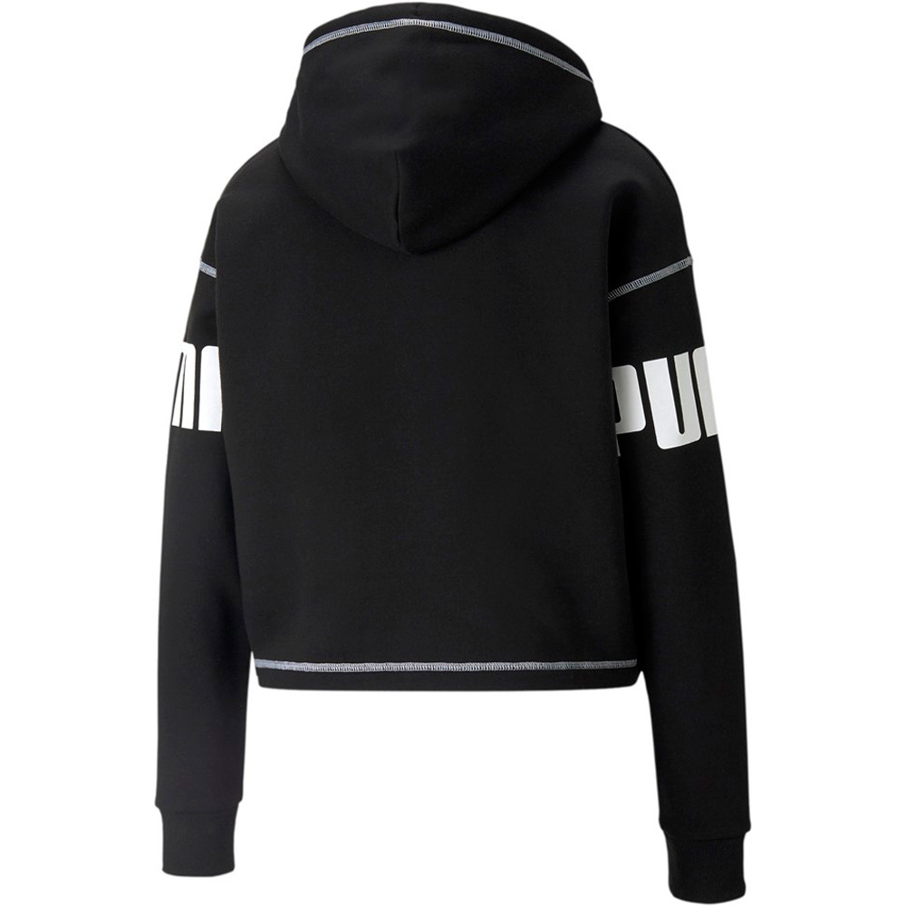 Puma sudadera mujer PUMA POWER Hoodie FL Puma vista trasera