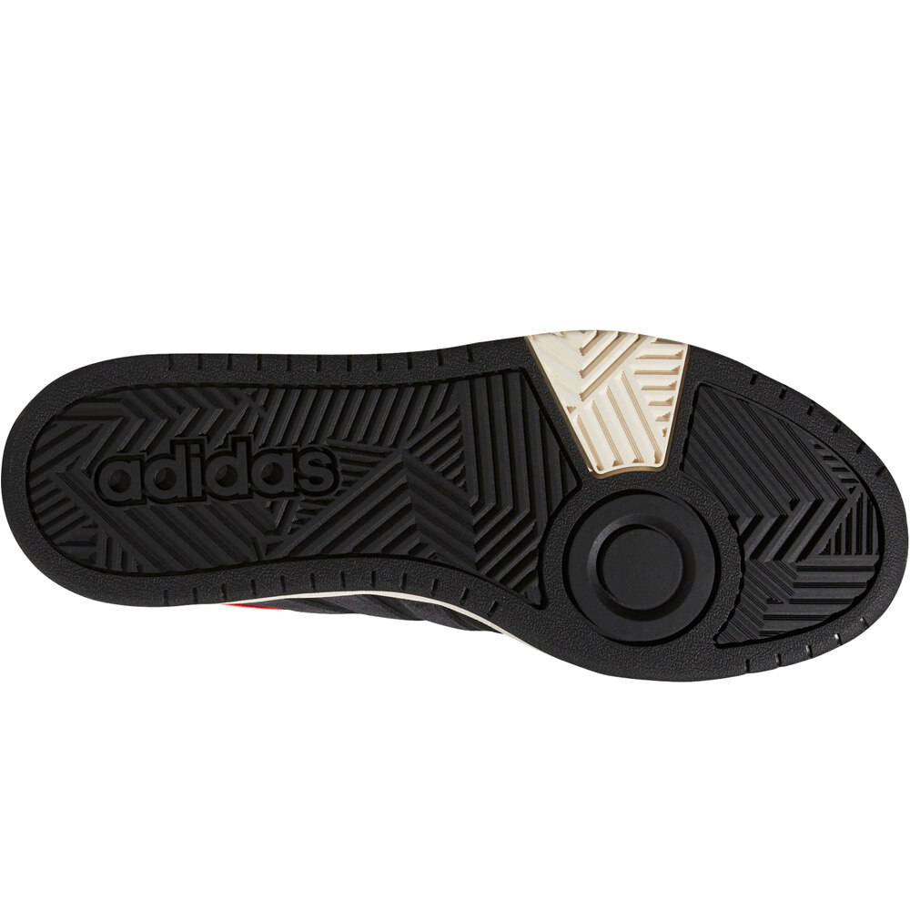 adidas zapatilla moda hombre HOOPS 3.0 vista trasera