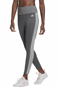 adidas pantalones y mallas largas fitness mujer 7/8 Designed To Move High-Rise Sport 3 bandas vista frontal