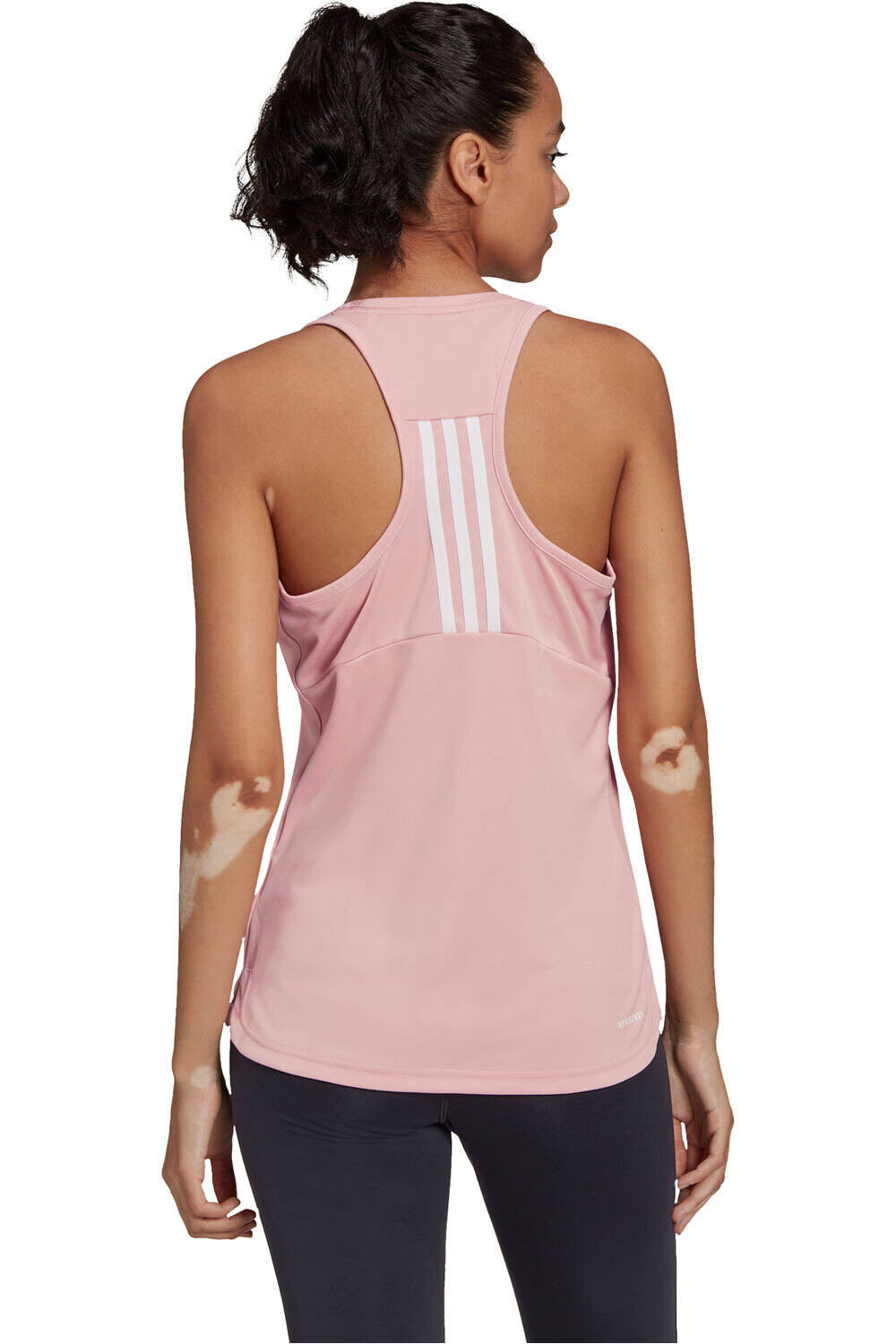 adidas camiseta tirantes fitness mujer W 3S TK vista trasera