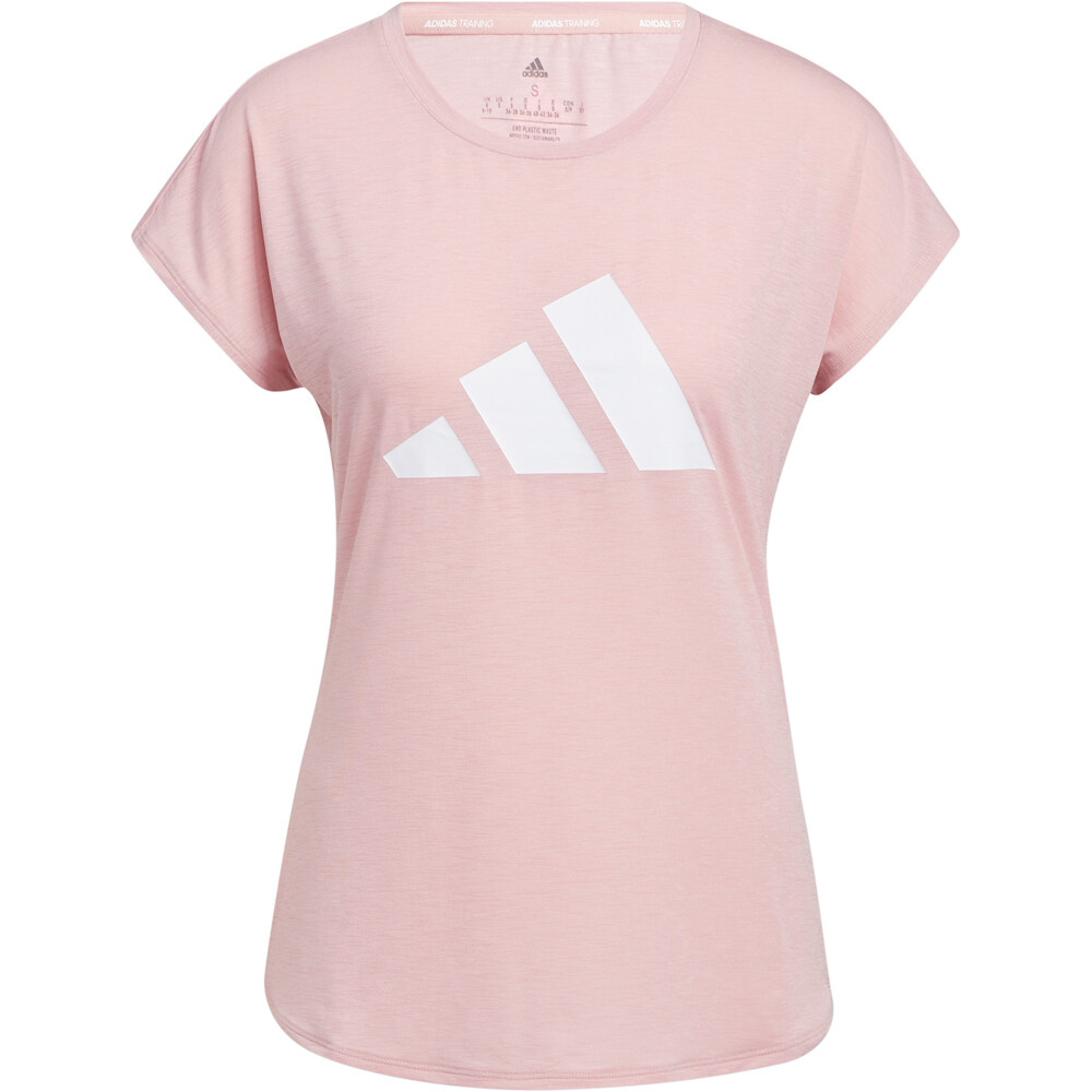 adidas camisetas fitness mujer 3 BAR TEE 04