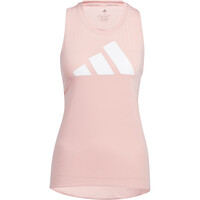 adidas camiseta tirantes fitness mujer WTR 3BARLOGO TK vista frontal