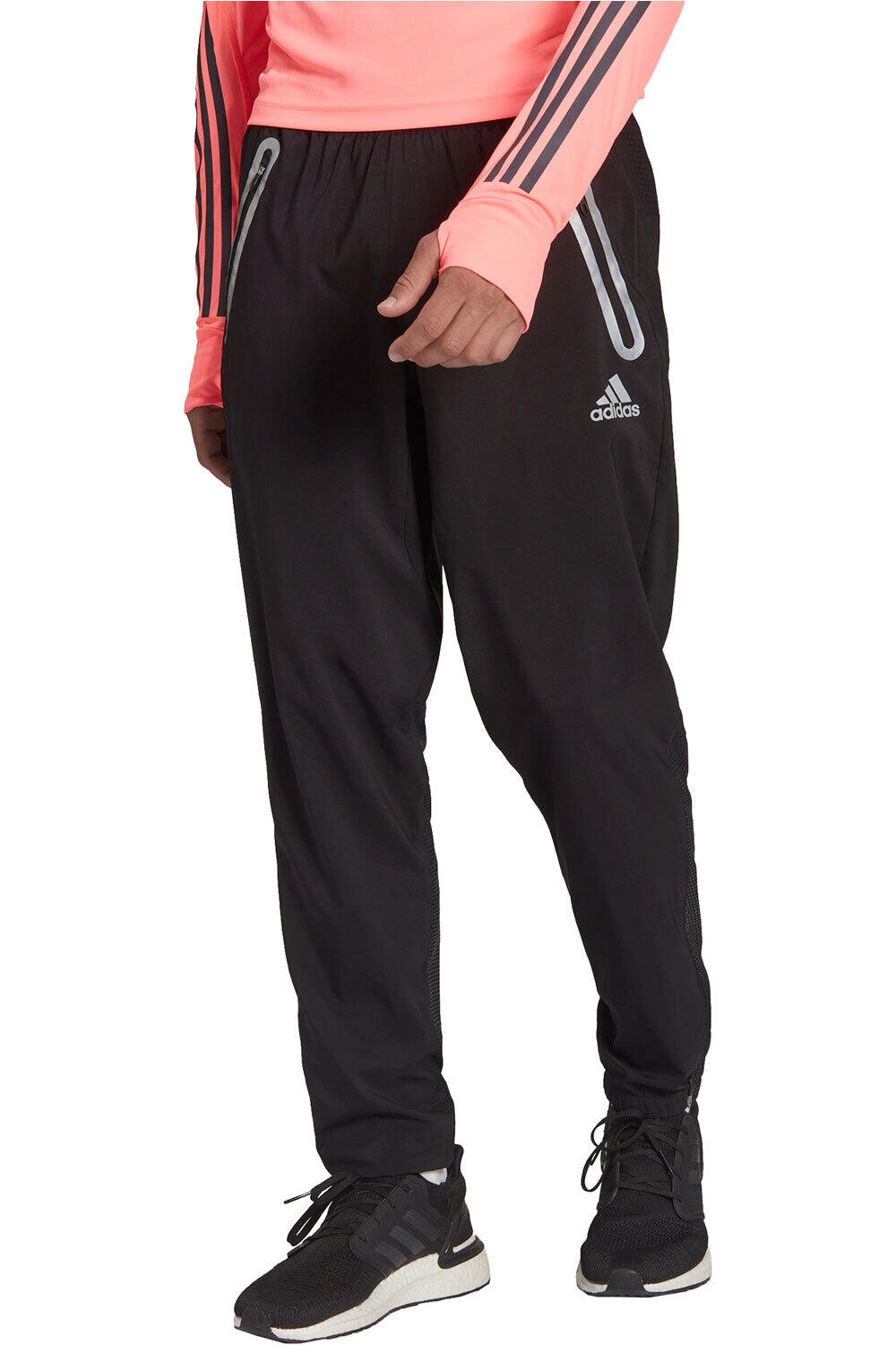 adidas malla larga running hombre REFLECTIVE PANT vista frontal