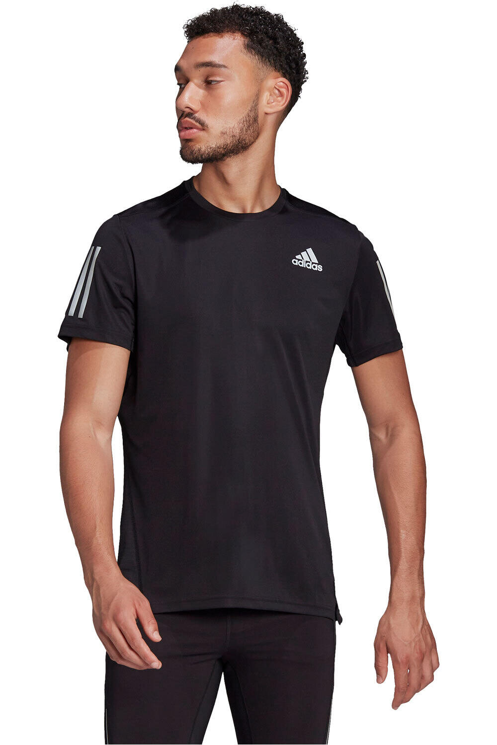 adidas camiseta técnica manga corta hombre Own the Run vista frontal