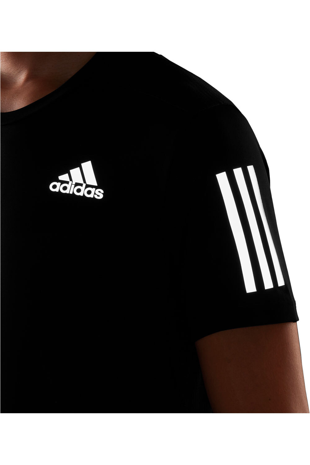 adidas camiseta técnica manga corta hombre Own the Run vista detalle