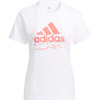 adidas camiseta entrenamiento manga corta mujer W RUN G T vista frontal