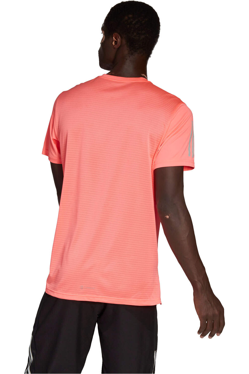 adidas camiseta técnica manga corta hombre OWN THE RUN TEE vista trasera