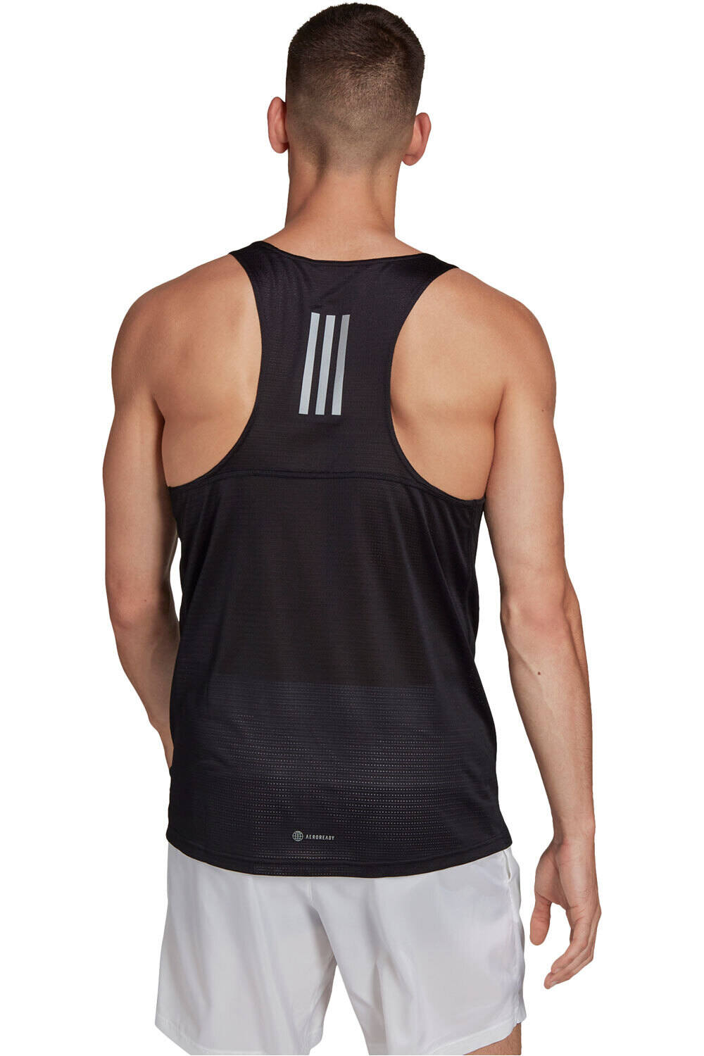 adidas camiseta entrenamiento tirantes hombre Own the Run (sin mangas) vista trasera